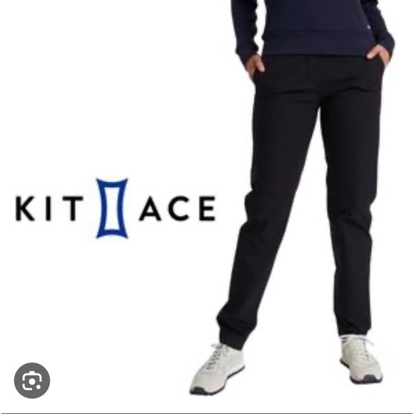 Kit and ace (lululemon) slim leg jogger sweats navy blue LAST PRICE. NO OFFERS - Picture 1 of 6